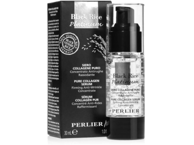 Perlier Black Rice Platinum Pure Collagen Serum, 1 fl oz/30 mL