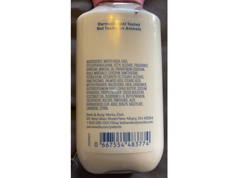 Bath & Body Works Firecracker Pop Body Lotion, Shea Butter & Vitamin E, 3 fl oz/88 mL