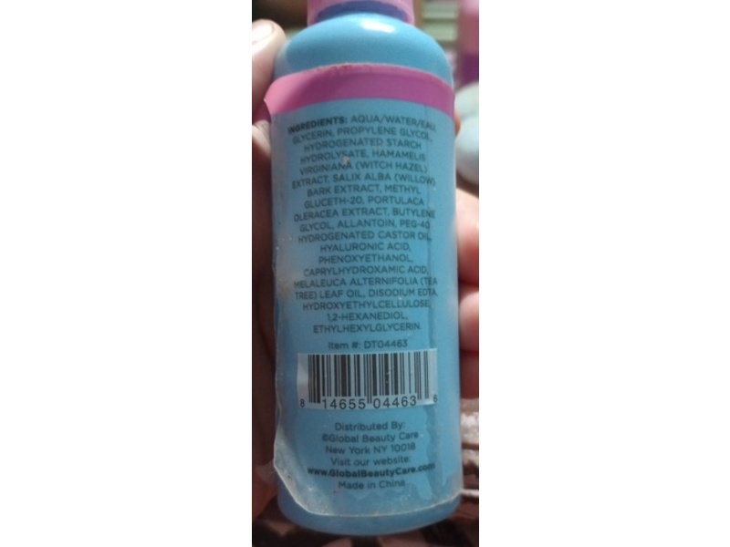 Global Beauty Care Balancing Toner Mist, 3.4 fl oz/100 mL