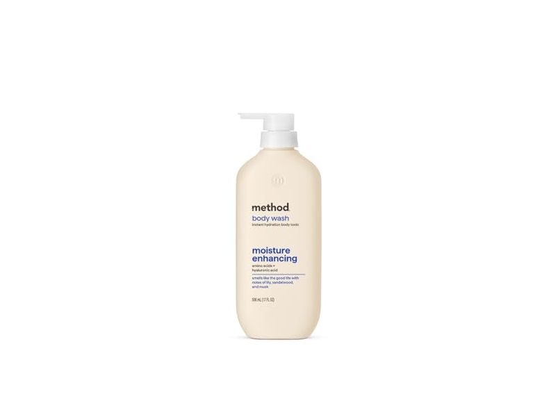 Method Body Wash, Lily, Sandalwood & Musk​, 17 fl oz/502 mL