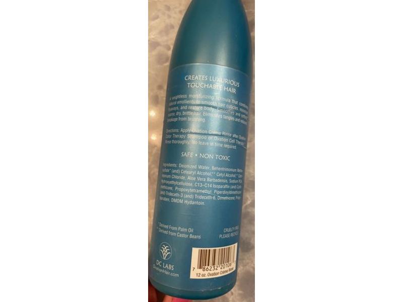 Ovation Hair Creme Rinse, 12 fl oz/354.8 mL