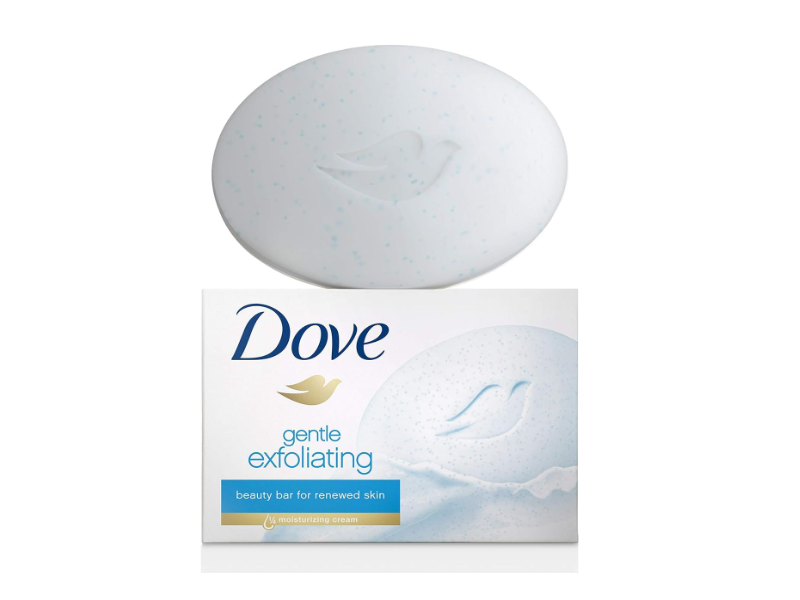 Dove Gentle Exfoliating Beauty Bar, 2.6 oz/75 g