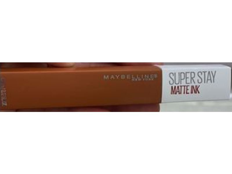 Maybelline New York Super Stay Matte Ink Liquid Lipstick, Fighter, 0.17 fl oz/5 mL