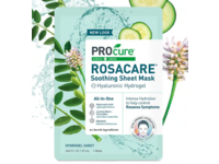PROcure Rosacare Soothing Sheet Mask, Hyaluronic Hydration, 0.845 fl oz/25 mL, Pack Of 5 - thumbnail 1