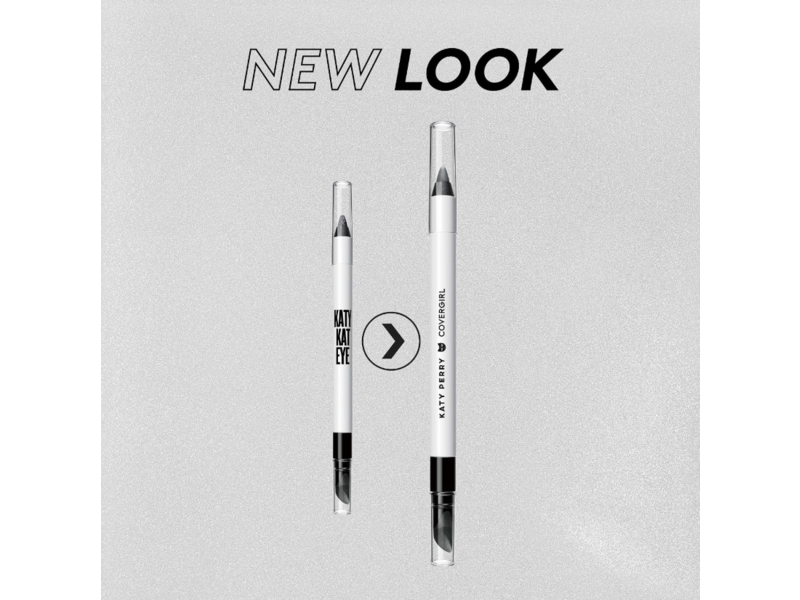 CoverGirl Katy Perry Katy Pearl Kat Eye Liner, KP01 Kitty WhisPURR, 0.33 oz