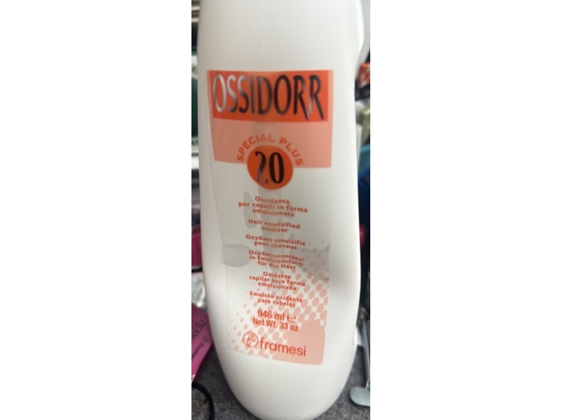 Framesi Ossidorr 20 Volume Hair Emulsified Oxidizer, 33 oz/946 mL