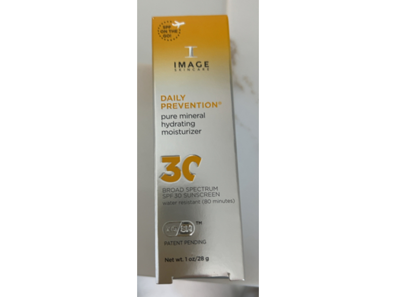 Image Skincare Daily Prevention Pure Mineral Hydrating Moisturizer, SPF 30, 1 fl oz/28 g