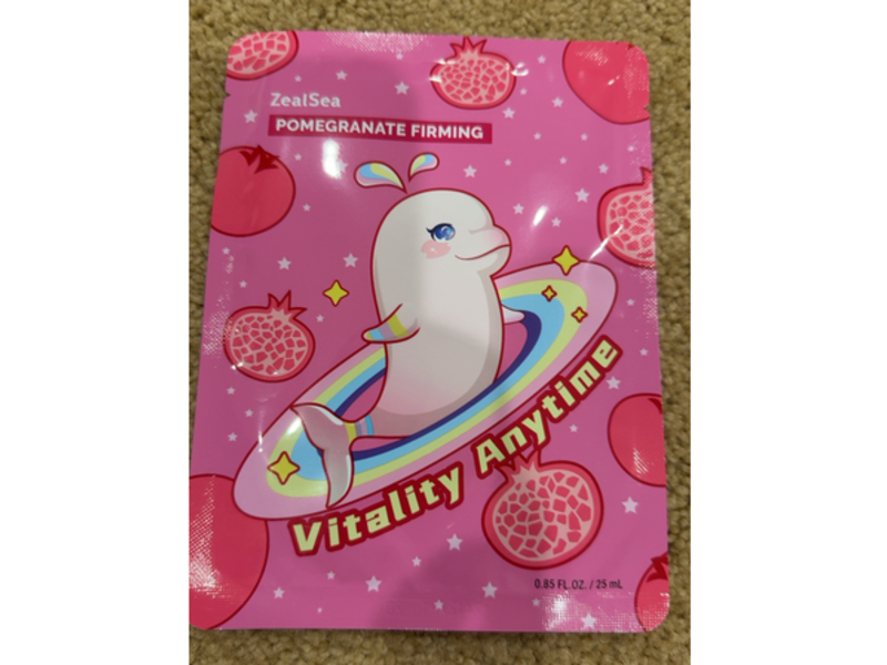 ZealSea Firming Mask, Pomegranate, 0.85 fl oz/25 mL