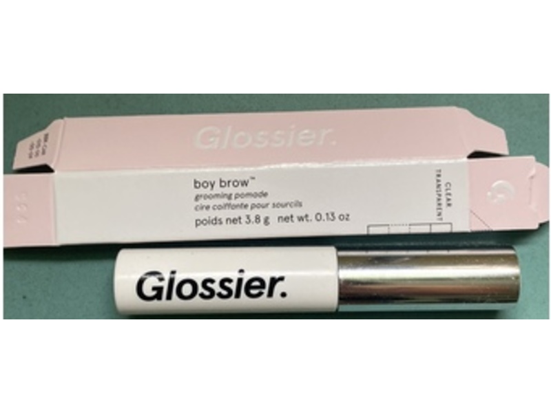 Glossier Boy Brow Volumizing Eyebrow Gel Pomade, Clear, 0.13 oz/3.8 g