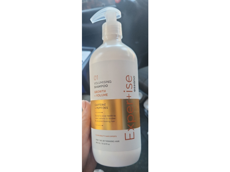 Expertise Essano Volumising Shampoo, Caffeine + Peptides, 20.29 fl oz/600 mL