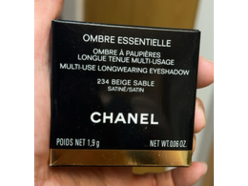 Chanel Ombre Essentielle Multi-Use Longwearing Eyeshadow, 234 Beige Sable, 0.06 oz/1.9 g
