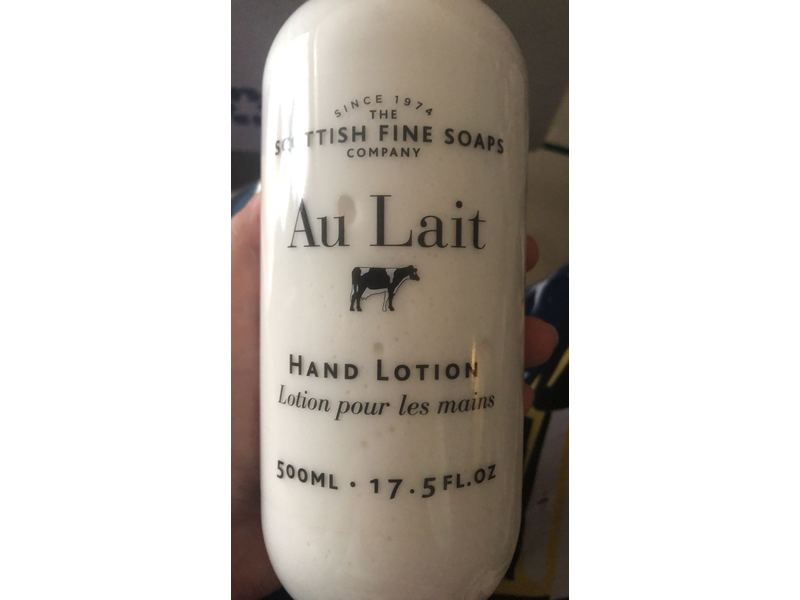 The Scottish Fine Soaps Company Au Lait Hand Lotion, 17.5 fl oz/500 mL