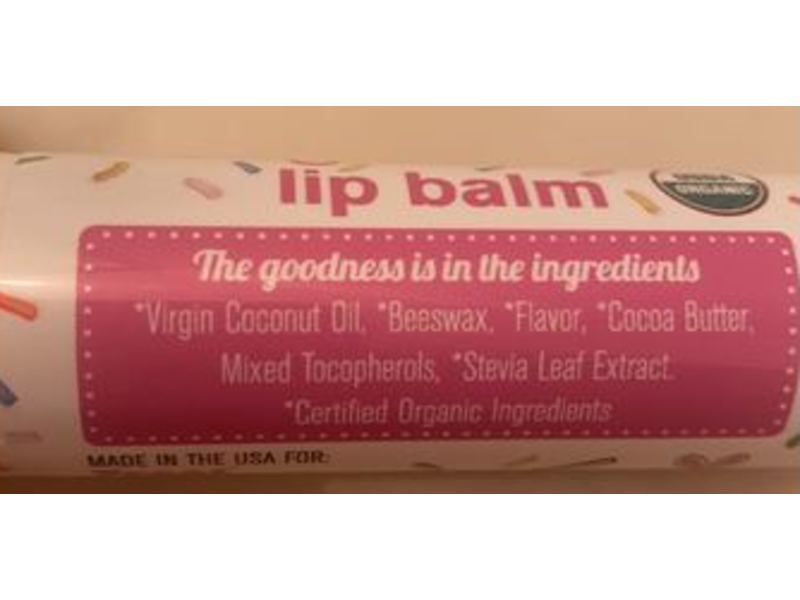 Treat Jumbo Lip Balm, Confetti Cake, 0.50 oz