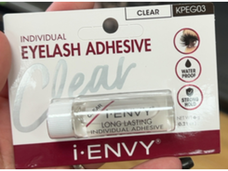 I Envy Individual Eyelash Adhesive , Clear 03, 0.21 oz/ 6 g