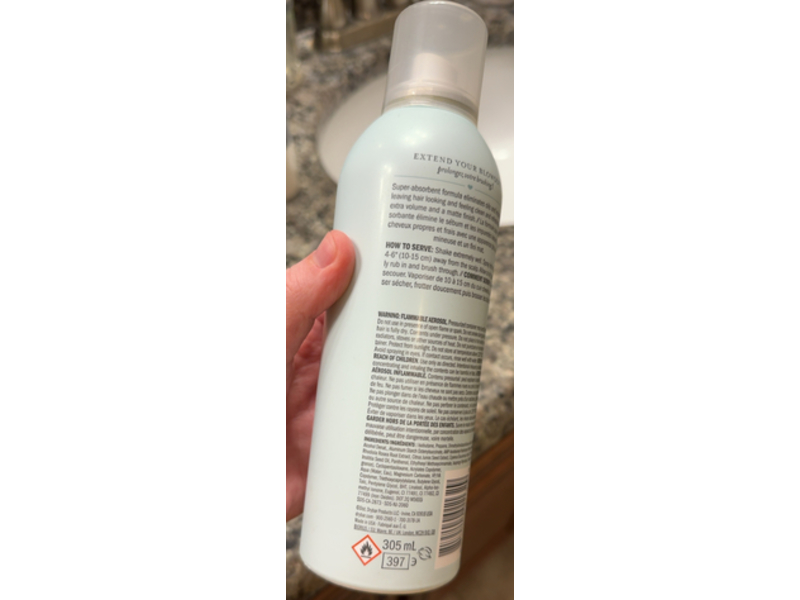 Drybar Double The Size Detox Dry Shampoo, Original, 7 oz/198 g