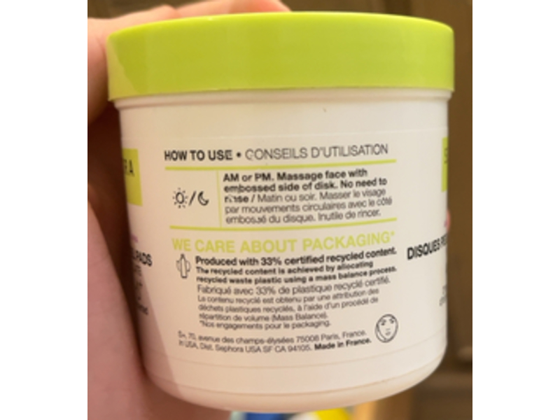 Sephora Clarifying Peel Pads, 65 Count