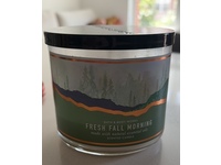 Bath & Body Works Scented Candle, Fresh Fall Morning, 14.5 oz/411 g - thumbnail 1