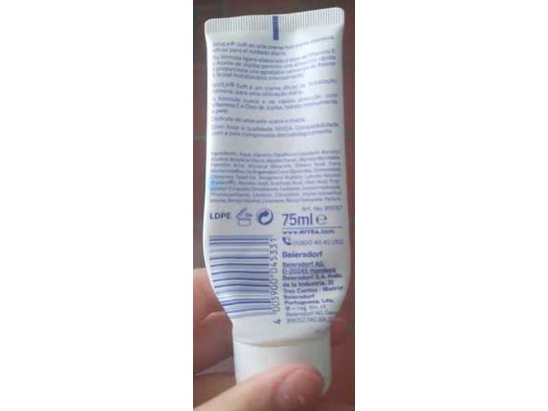 Nivea Intensive Moisturizing Cream, Soft, 75 mL