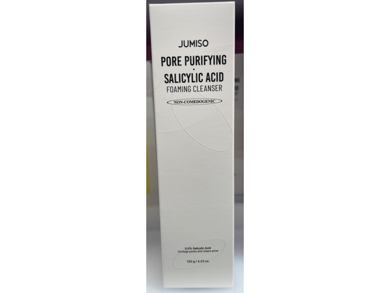 Jumiso Pore Purifying Foaming Cleanser, 0.5% Salicylic Acid, 4.23 fl oz/120 g