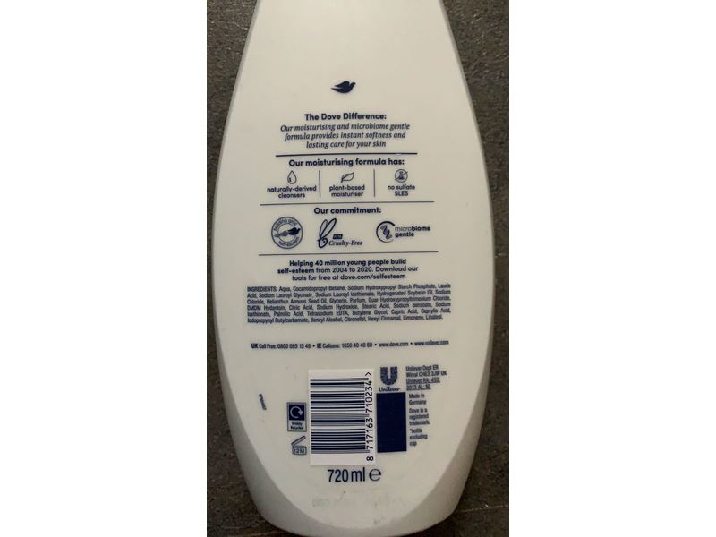 Dove Deeply Nourishing Body Wash, 720 mL