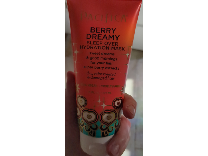 Pacifica Berry Dreamy Sleep Over Hydration Mask, 6 fl oz/177 mL