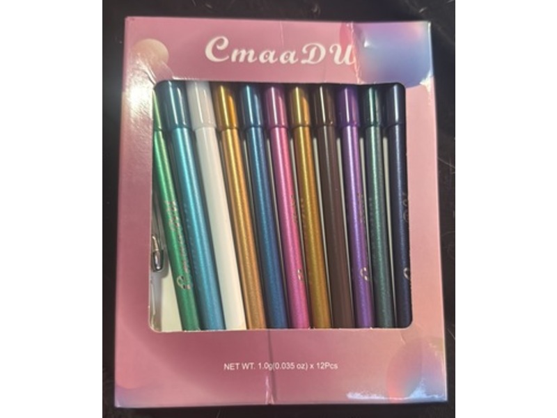 Cmaa DU Eyeliner Pencil, 0.035 oz/1.0 g, 12 Count