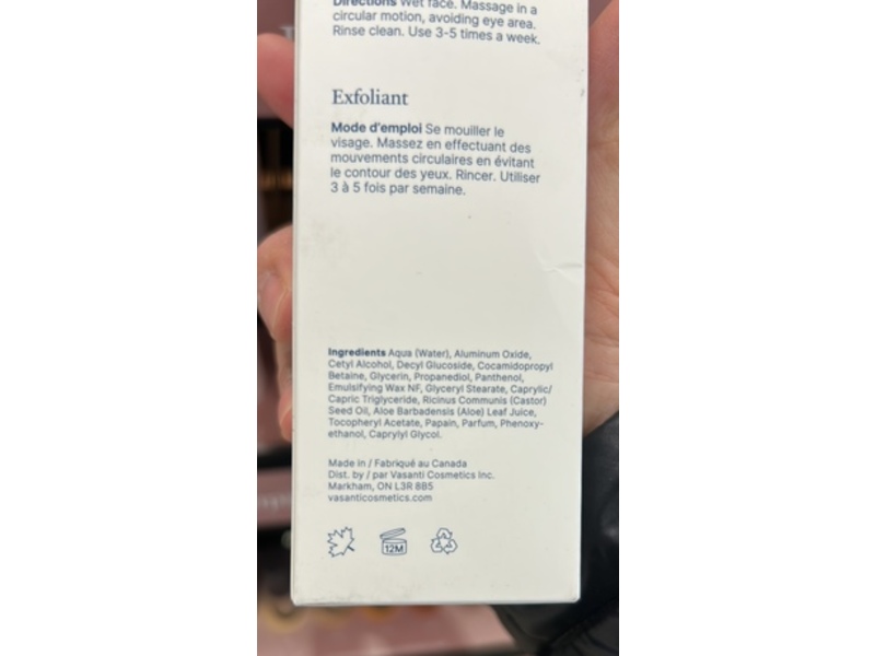 Vasanti BrigtenUp! Exfoliator, 4.23 oz/120 g