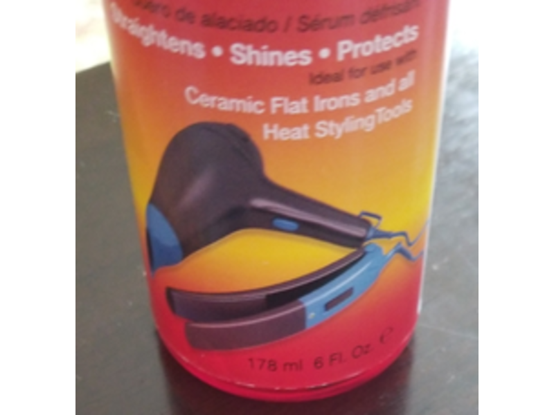 Fantasia Ic Heat Protector Hair Straightening Serum, 6 oz/178 mL