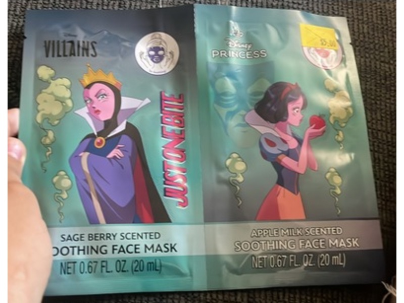 Disney Soothing Face Dual Mask, Sage Berry & Apple Milk, 0.67 fl oz/20 mL