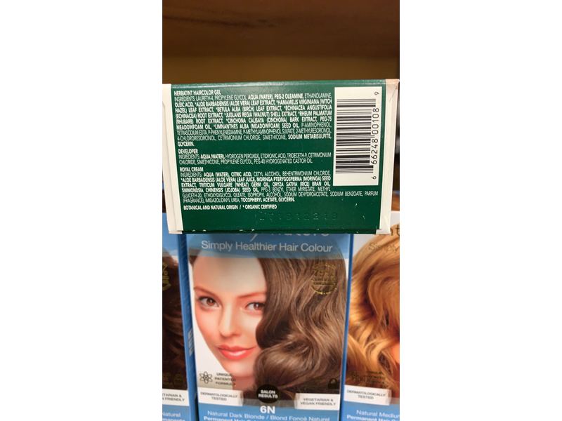 Herbatint Permanent HairColor Gel, 9N Honey Blonde, 4.56 fl oz/135 mL