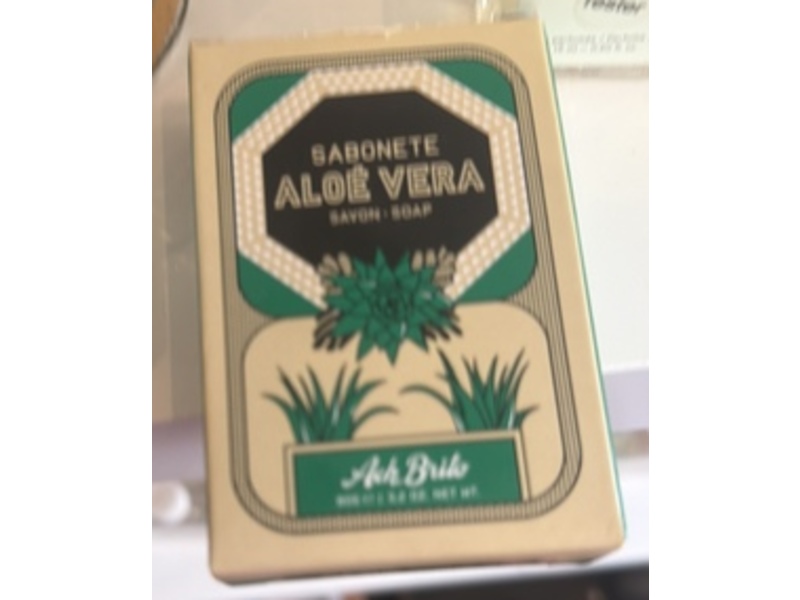 Ach. Brito Soap, Aloe Vera, 3.2 oz/90 g