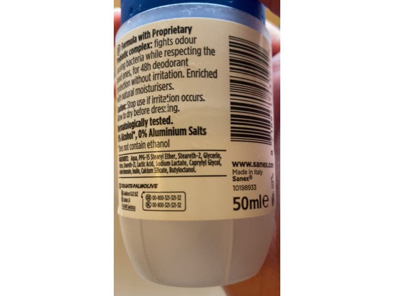 Sanex Biome Protect Dermo Deodorant, Moisturising, 50 mL