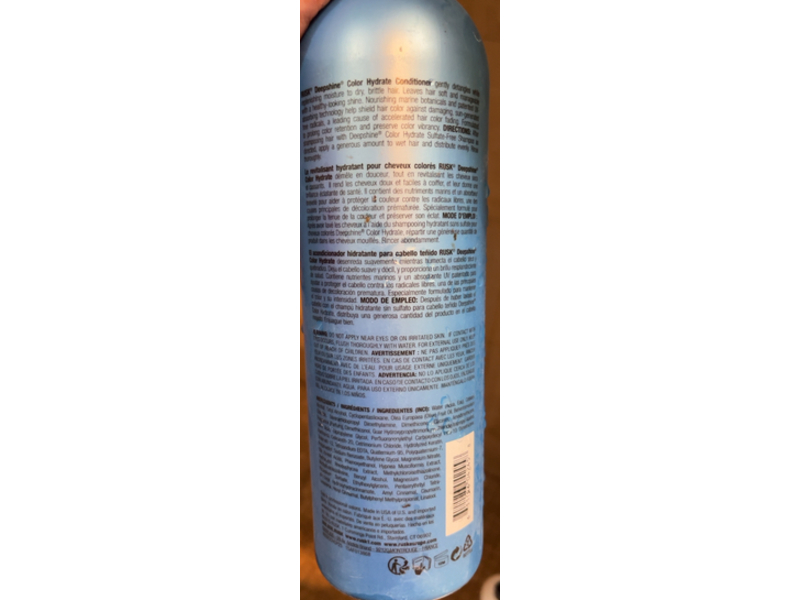 Rusk Deepshine Color Hydrate Conditioner, 25 fl oz/739 mL
