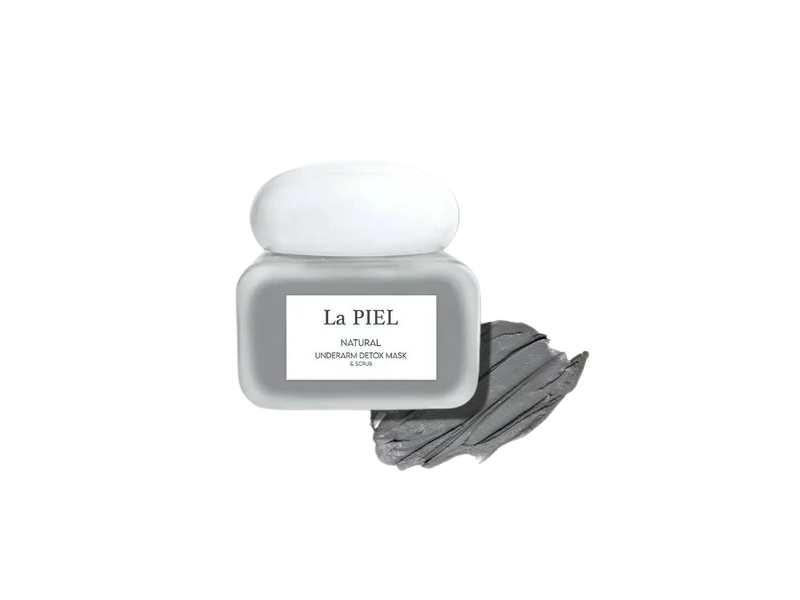 La Piel 99% Natural Underarm Detox Mask & Scrub, 50mL