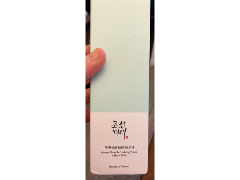 Beauty Of Joseon Green Plum Refreshing Toner, Aha + Bha, 5.07 fl oz/150mL