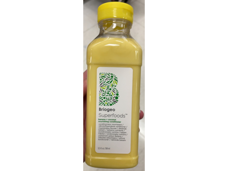 Briogeo Superfoods Nourishing Conditioner, Banana + Coconut, 12.5 fl oz/369 mL