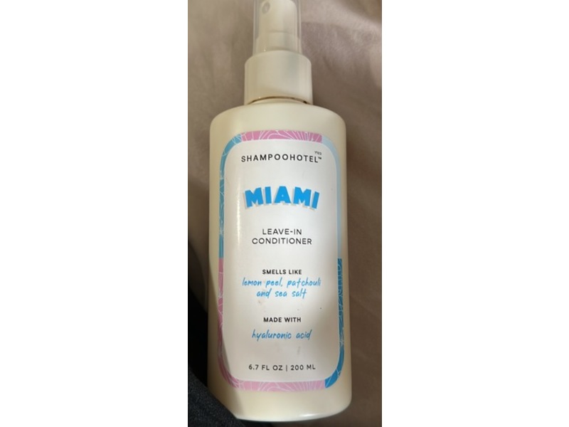 ShampooHotel Miami Leave-In Conditioner, 6.7 fl oz/200 mL