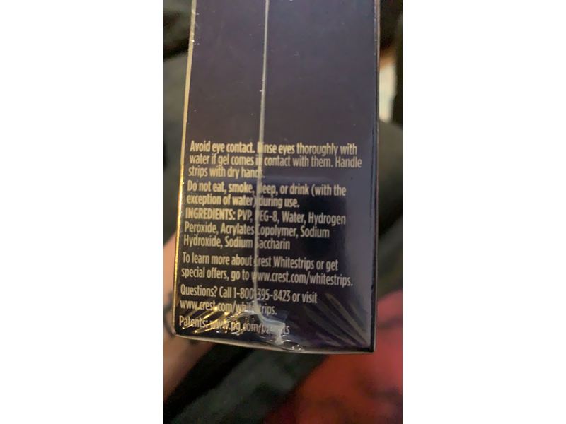 Crest Whitestrips Professional Effects, Enamel Safe - 20 Ct