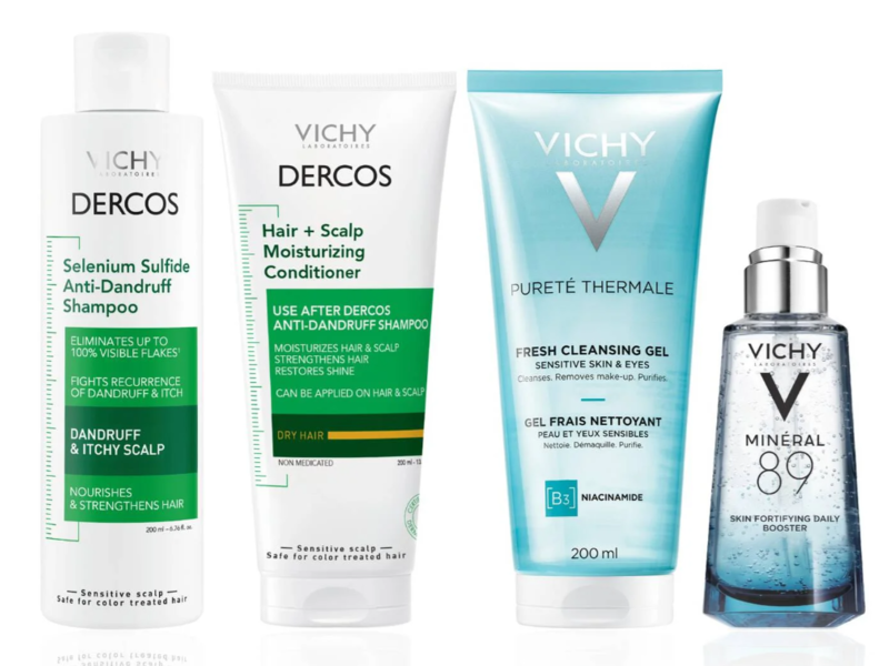 Vichy Laboratoires Scalp-To-Skin Solutions Set