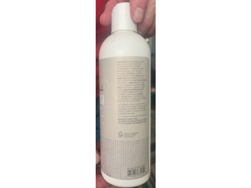 Thrive Market Body Wash, Bulgarian Lavender, 16 fl oz/473 mL