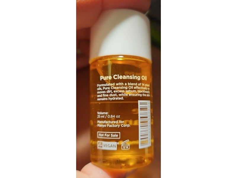 Ma:nyo Pure Cleansing Oil, Nourishing & Refreshing, 0.84 fl oz/25 mL