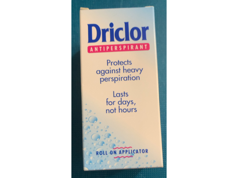 Driclor Anti-Perspirant Roll-On Applicator, 20 mL