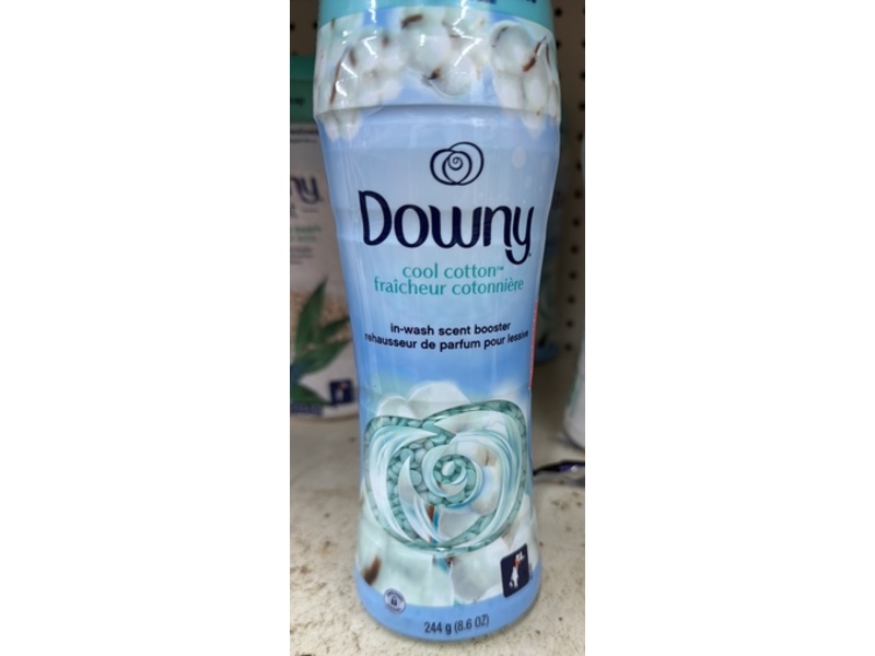 Downy Cool Cotton Laundry In-Wash Scent Booster Beads, 8.6 oz/244 g