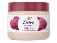 Dove Ice Cream Parlor Body Scrub, Raspberry Sorbet, 15 oz - thumbnail 1