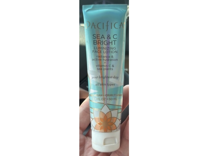 Pacifica Sea & C Bright Luminizing Face Lotion, 1.7 fl oz/50 mL