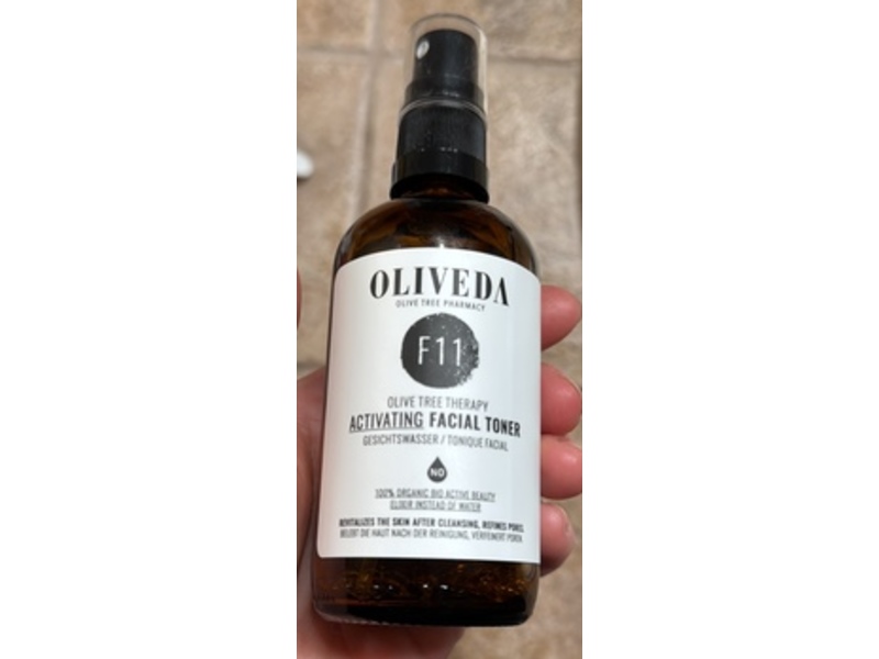Oliveda Olive Tree Therapy F11 Activating Facial Toner, 3.4 fl oz/100 mL