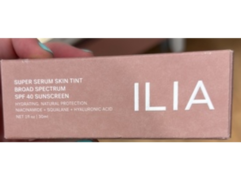 ILIA Super Serum Skin Tint, SPF 40, ST19 Lovina, 1 fl oz/30 mL