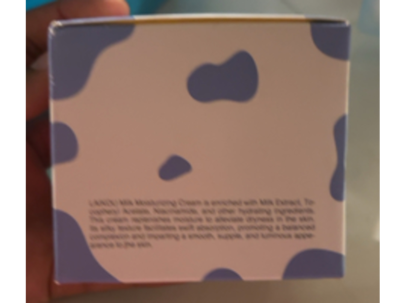 Laikou Moisturizing Cream Milk, 1.94 oz/55 g