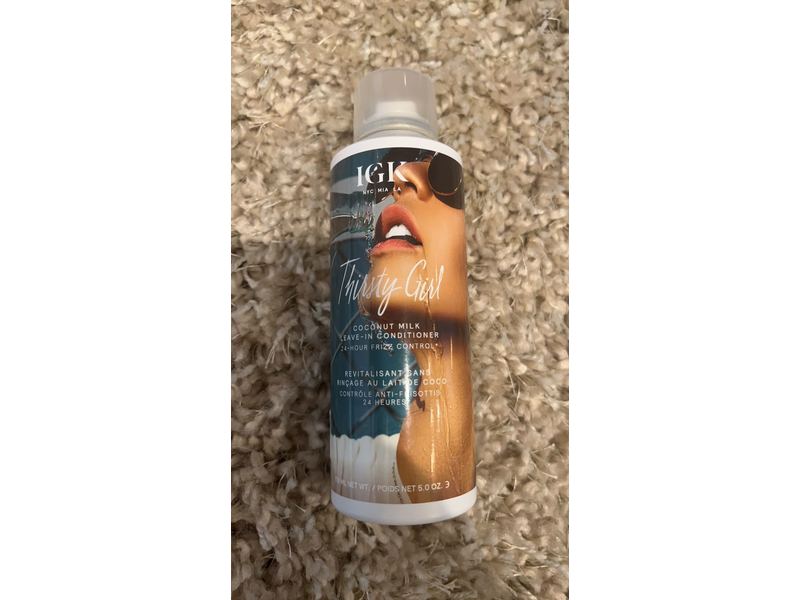 Igk Thirsty Girl Leave-in Conditioner, Coconut Milk, 5 oz/179 mL