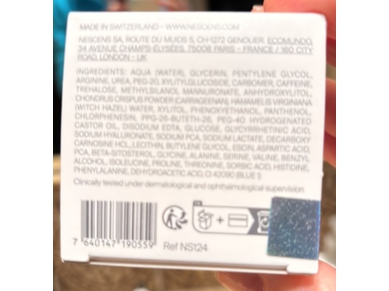 Nescens Renewing Gel Mask, Eye Contour Area, 1 fl oz